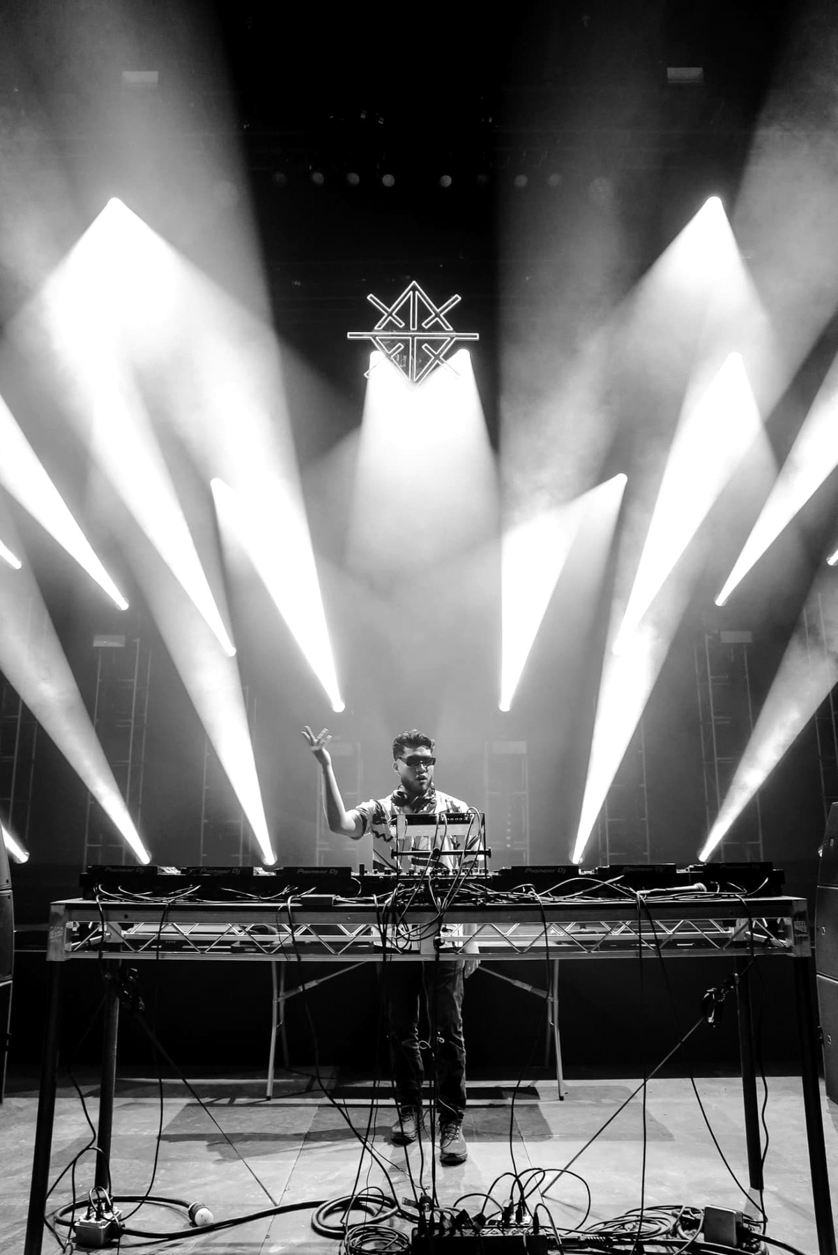 Main stage performance under full production lighting